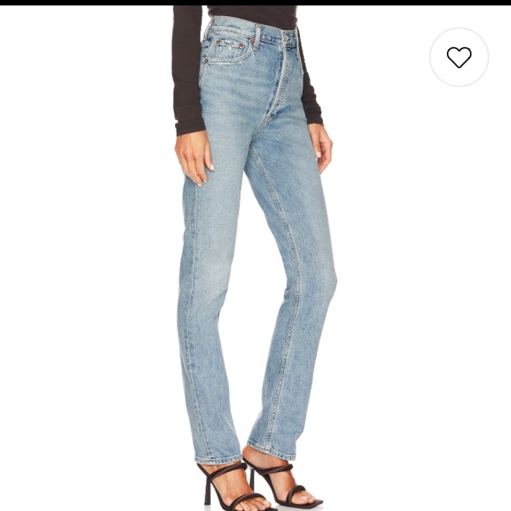 AGOLDE (34) Freya High Rise Slim